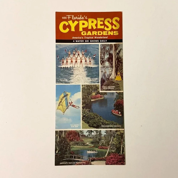 Vintage 1960s Busch Gardens Cypress Knee Museum Gardens Brochures Pamphlets - Picture 7 of 10